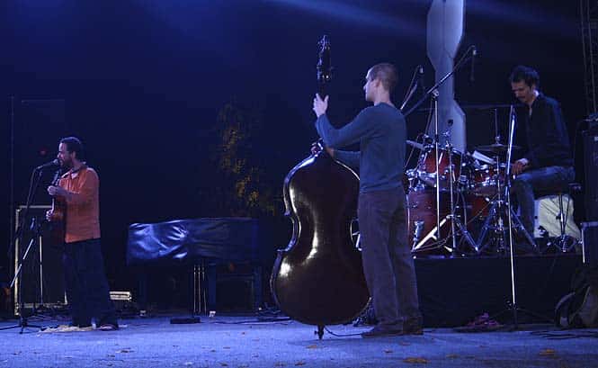 The Smárton Trio from Hungary at the New Delhi International Jazz Festival. (Photo by Jonathan V. Pradhan) The Smárton Trio from Hungary at the New Delhi International Jazz Festival. (Photo by Jonathan V. Pradhan)