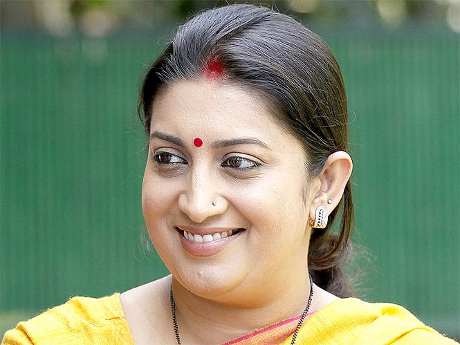 BJP leader Smriti Irani during the interview at her residence in Delhi on April 1, 2014. (Photo by Raj K Raj/Hindustan Times) BJP leader Smriti Irani during the interview at her residence in Delhi on April 1, 2014. (Photo by Raj K Raj/Hindustan Times)