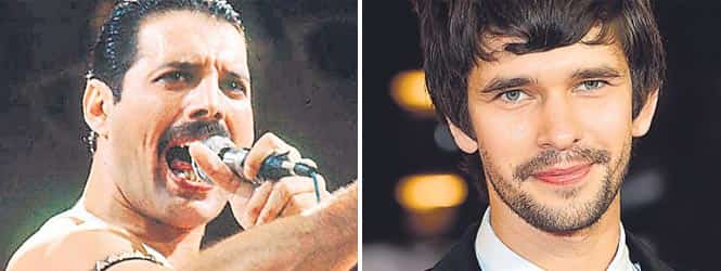 Freddie Mercury will be played by Ben Wishaw. Freddie Mercury will be played by Ben Wishaw.