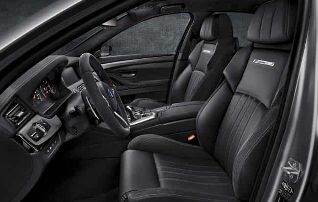 The BMW M5 '30 years of the M5' edition - interior Photo:AFP The BMW M5 '30 years of the M5' edition - interior Photo:AFP