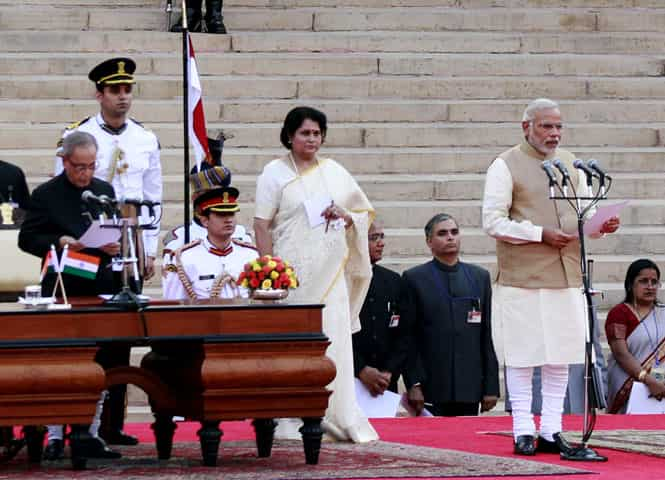 Modi starts term as India's 15th Prime Minister | Latest News India ...