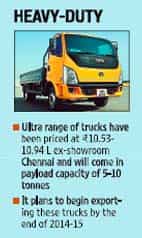 Tata launches Ultra range of trucks at Rs. 10.5-10.9 lakh