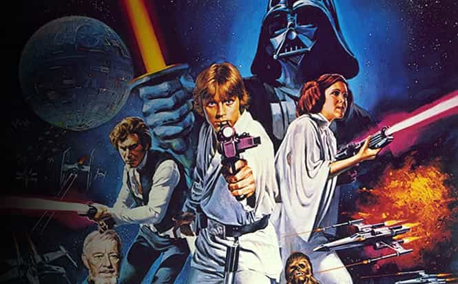 Artwork for Star Wars Episode IV: A New Hope. (Photo courtesy: starwars.com)
