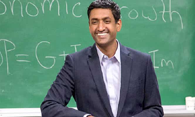 Indian American Ro Khanna who won in the primary elections to the US House of Representatives.(Photo www.rokhanna.com)</em> </div) Indian American Ro Khanna who won in the primary elections to the US House of Representatives.(Photo www.rokhanna.com)</em> </div)