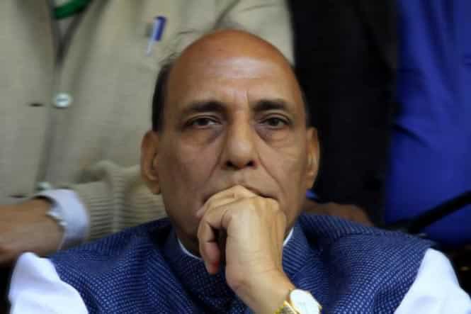 A file photo of Rajnath Singh. (HT photo)</em>
</div) A file photo of Rajnath Singh. (HT photo)</em>
</div)
