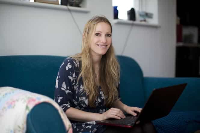 Laura Bates, the founder of the Everyday Sexism Project, in London. (AP photo)
</div) Laura Bates, the founder of the Everyday Sexism Project, in London. (AP photo)
</div)
