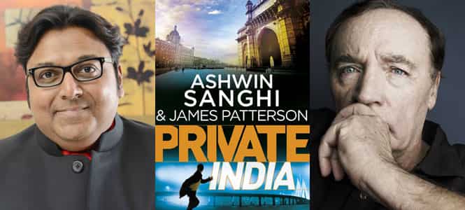 Author Ashwin Sanghi and James Patterson Author Ashwin Sanghi and James Patterson