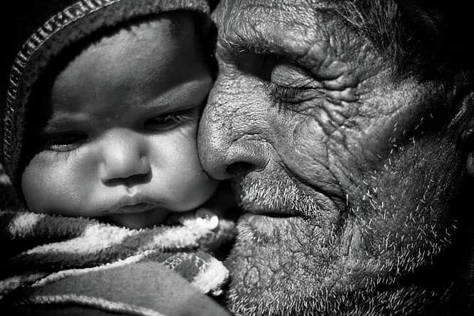 Great Grandfather - A Great Grandfather's blessings of love (Credit: Hardik Gaurav)
</div) Great Grandfather - A Great Grandfather's blessings of love (Credit: Hardik Gaurav)
</div)