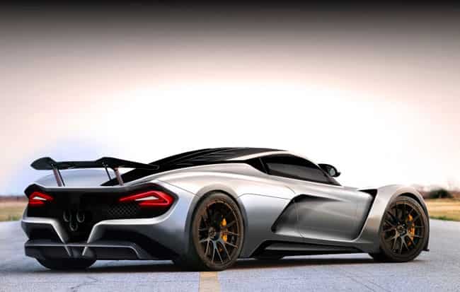 The Hennessey Venom F5. Photo:AFP The Hennessey Venom F5. Photo:AFP