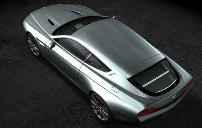 The Aston Martin Virage Shooting Brake is a creation of the Italian body shop Zagato. Photo:AFP The Aston Martin Virage Shooting Brake is a creation of the Italian body shop Zagato. Photo:AFP
