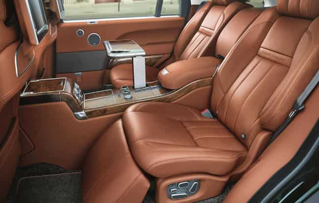 Holland & Holland Range Rover - Interior. Photo:AFP 2014: The year automotive luxury changed up a gear