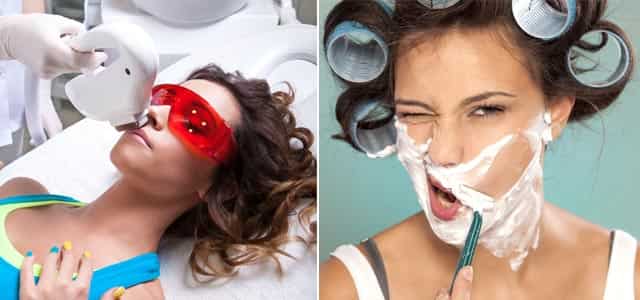 Why are women shaving their faces? Because 'tis the latest beauty fad
