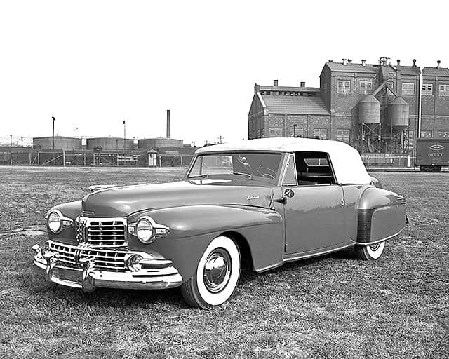 The 1948 Lincoln Continental Cabriolet V12. (AP Photo) In pics: Lincoln Continental, the car of presidents, makes a comeback