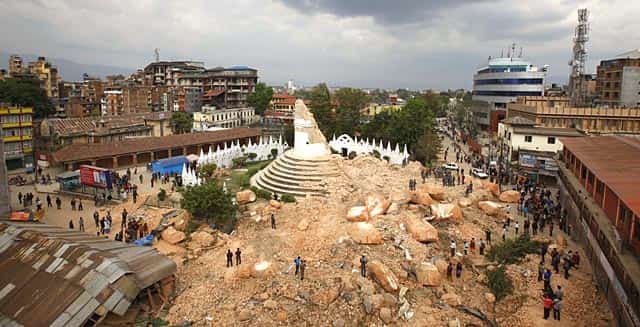 A general view of the damaged Basantapur Durbar Square. (AP Photo/Bernat Armangue) A general view of the damaged Basantapur Durbar Square. (AP Photo/Bernat Armangue)