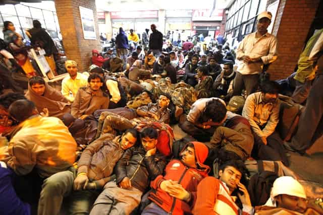 People waiting at the airport in Kathmandu. Agency Photo People waiting at the airport in Kathmandu. Agency Photo