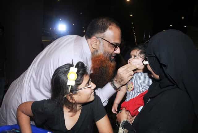 Indians evacuated from Yemen, arrive at Chatrapati Shivaji International Airport in Mumbai. HT Photo/Sanjay Solanki Indians evacuated from Yemen, arrive at Chatrapati Shivaji International Airport in Mumbai. HT Photo/Sanjay Solanki