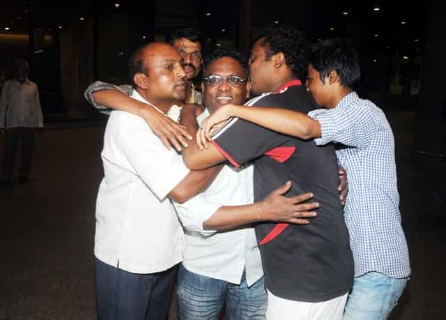 Indians evacuated from Yemen, arrive at Chatrapati Shivaji International Airport in Mumbai. HT Photo/Sanjay Solanki Indians evacuated from Yemen, arrive at Chatrapati Shivaji International Airport in Mumbai. HT Photo/Sanjay Solanki