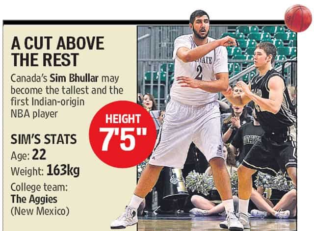 N.B.A. Pick From India Makes Entire Village Feel 7 Feet Tall - The