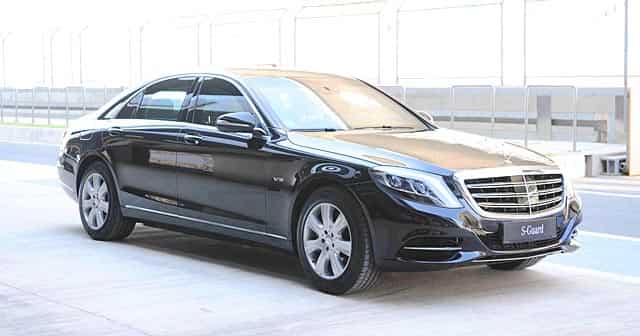 Mercedes-Benz launches armoured version S600 Guard at<span class='webrupee'>₹</span>8.9cr