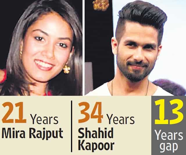 So Shahid Has Married A Much Younger Mira But Is It A Good Idea Hindustan Times