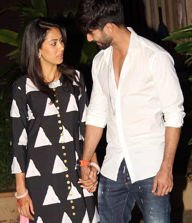 Shahid KapoorMira reach Mumbai, reception on July 12 Bollywood Hindustan Times
