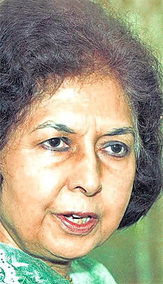 Nayantara Sahgal (Sunil Saxena/HT photo)
</div) Nayantara Sahgal (Sunil Saxena/HT photo)
</div)