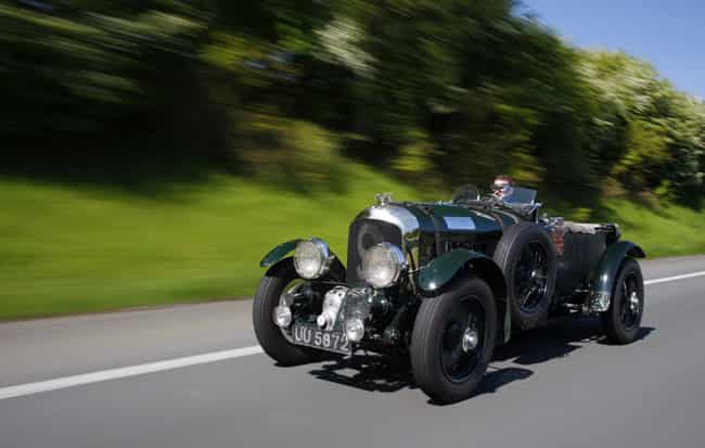 A 1930 Blower Bentley. Photo:AFP The Bentleys and Aston Martins on their way to Monterey