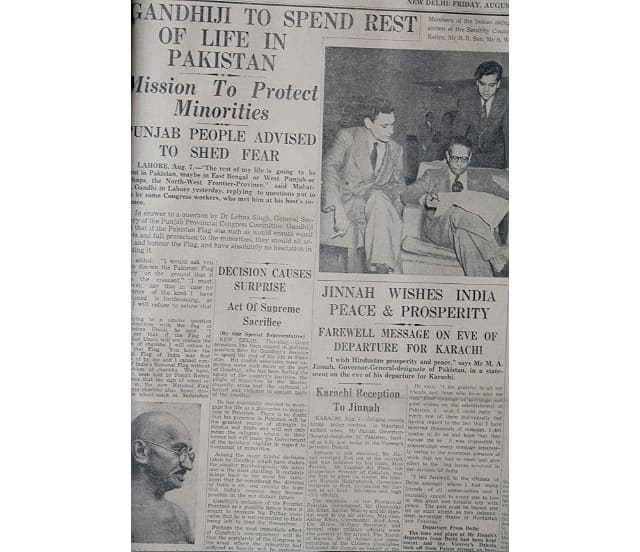 Independence Day Newspaper Clippings Around Aug 15 1947 Latest News India Hindustan Times