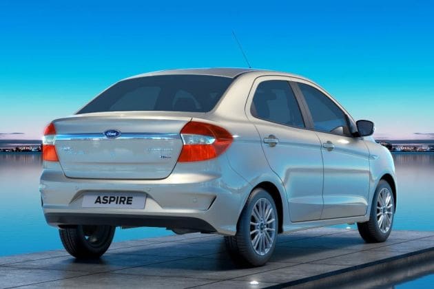 India-Bound Ford Aspire Facelift Launched In Brazil