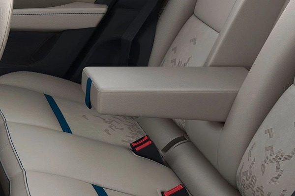 Tata Altroz EV Rear Arm Rest Close View