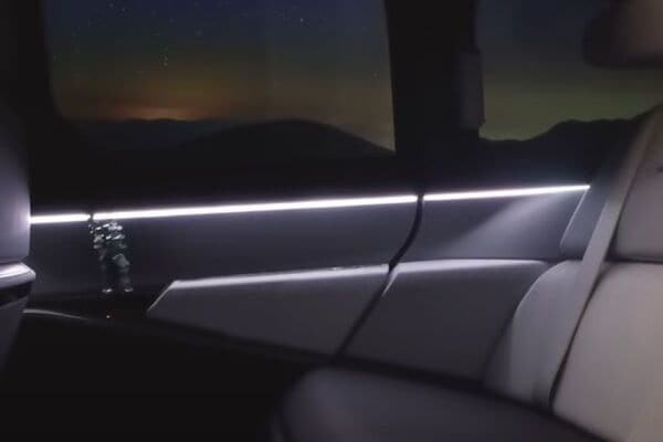 Tata Sierra EV Ambient Lighting View