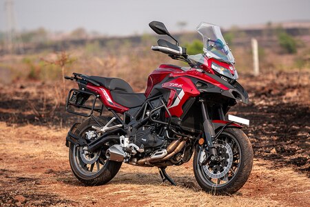 On road price of deals benelli trk 502