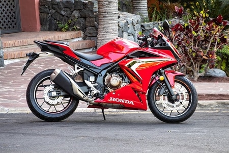 Honda CBR500R Right Side View