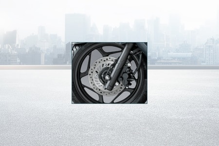 Honda PCX160 Front Brake View