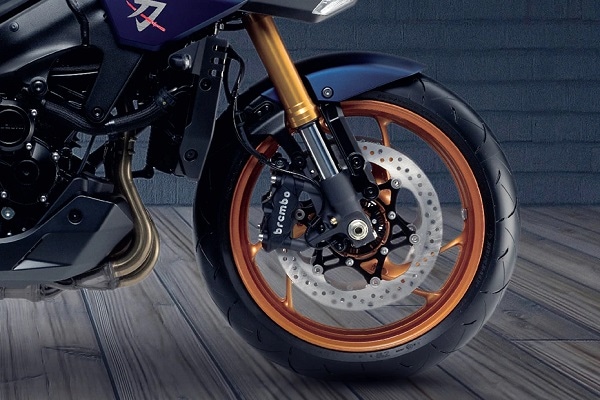 Suzuki Katana Front Tyre View