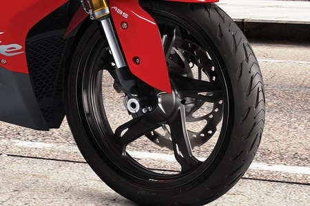 TVS Apache RR 310 Front Tyre View
