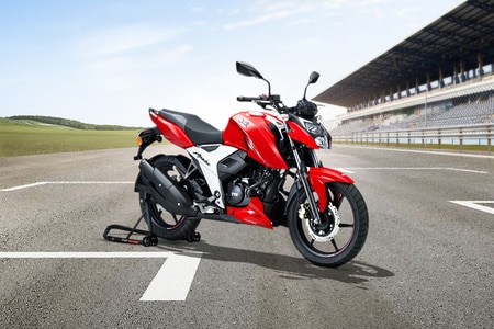 Tvs Motor Launches Apache Rtr 0 4v In Nepal