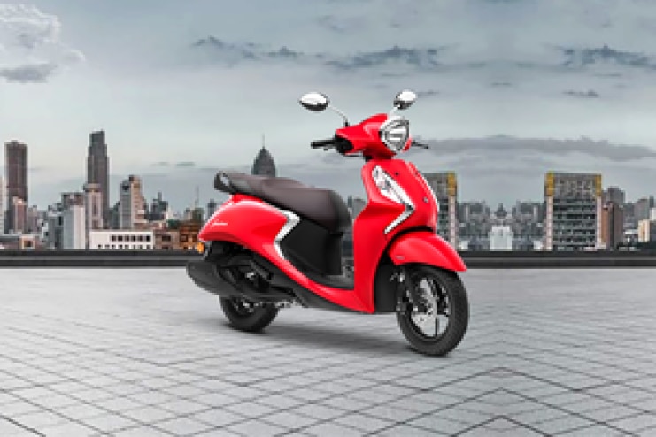 Red Fascino Scooty Price Fascino New Model Red Colour Red Colour