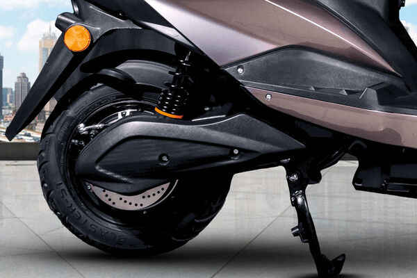 Birla Spark Rear Suspension View