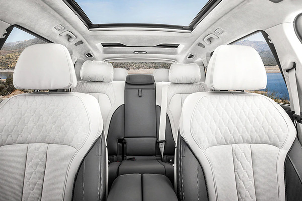 BMW X7 Seats Aerial View