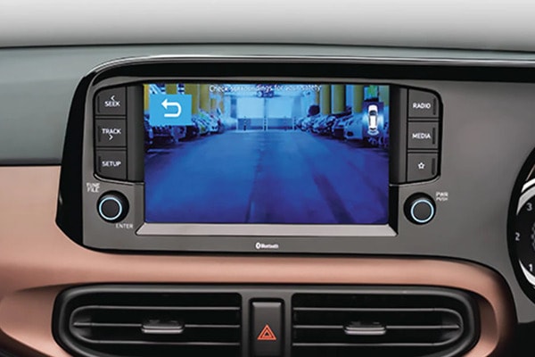 Hyundai Aura Parking Camera Display