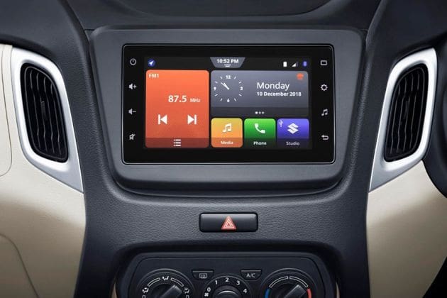 Maruti Suzuki Wagon R [2019-2022] Infotainment System Main Menu