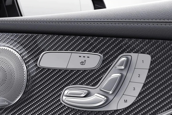 Mercedes-Benz AMG E53 Cabriolet Seat Adjustments Control