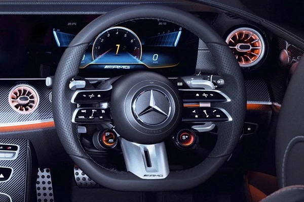 Mercedes-Benz AMG E53 Cabriolet Steering Wheel