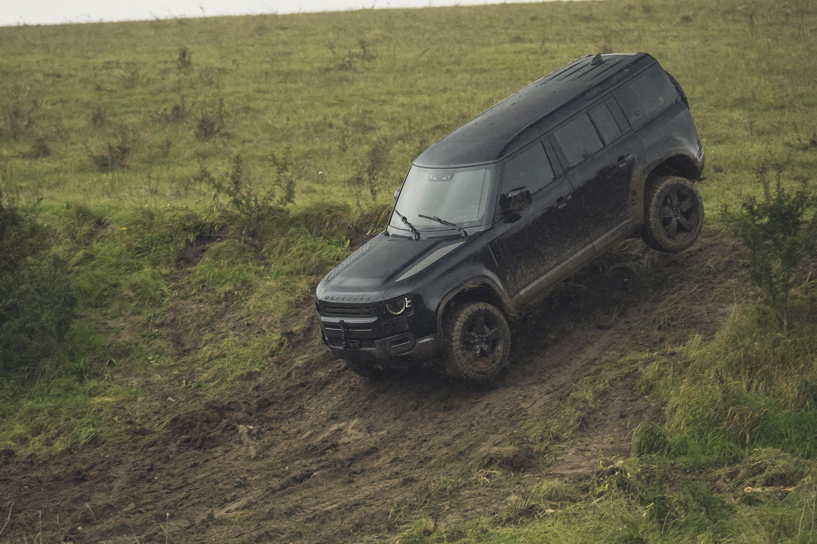 Land Rover is in partnership with EON Productions and recently shared shots from the filming of 'No Time to Die.' Stunt Directors say they were mightily impressed with the machine at hand. Land Rover is in partnership with EON Productions and recently shared shots from the filming of 'No Time to Die.' Stunt Directors say they were mightily impressed with the machine at hand.