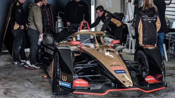 DS E-Tense FE20 of DS Techeetah, the Chinese-owned team of PSA Group’s DS Automobiles, won last year's Formula E. Photo courtesy: @DSTECHEETAH