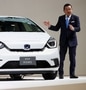 Honda's President and CEO Takahiro Hachigo (REUTERS)