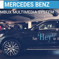 Hey Mercedes! Your 10.25-inch MBUX multimedia companion you can talk to
