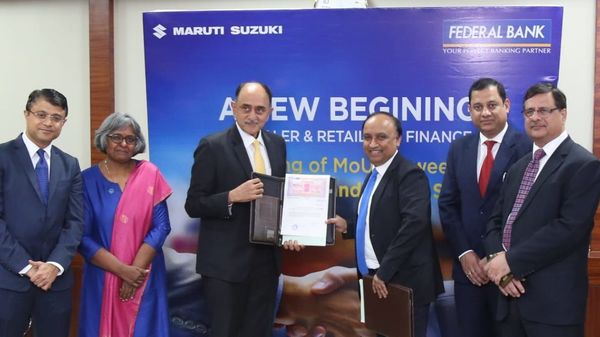 Maruti Suzuki partners Federal Bank for dealer finance, vehicle loan ...