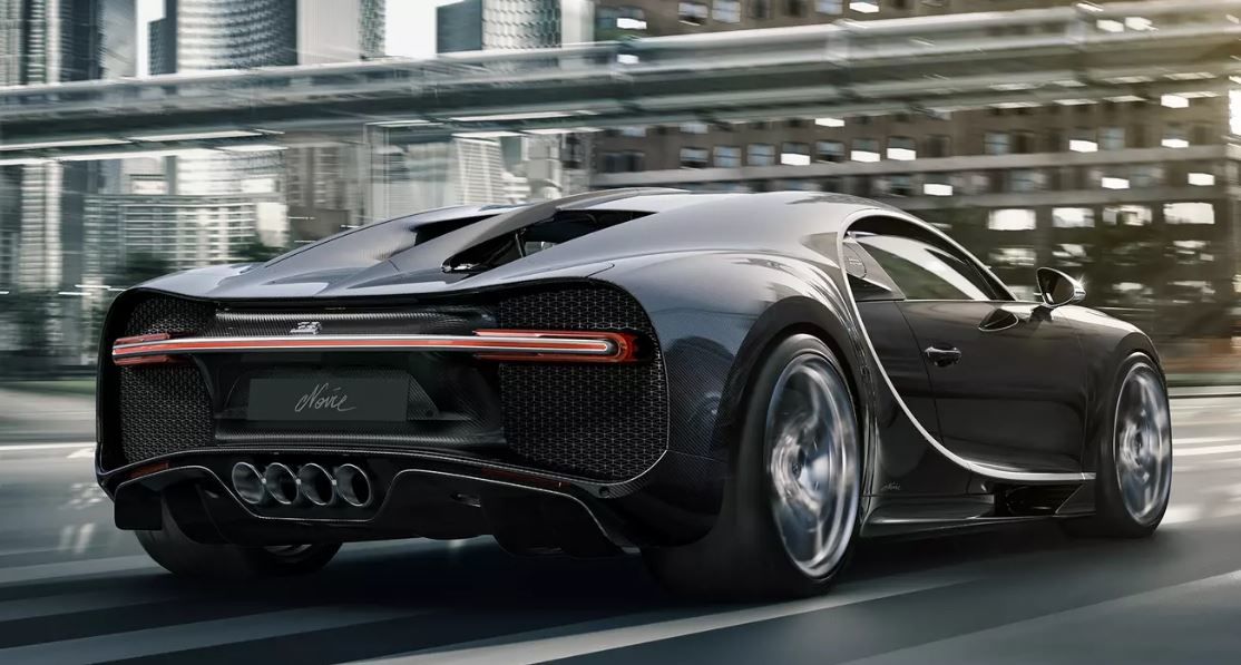 Bugatti chiron noire